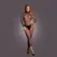 Shots Le Desir Long Fishnet Dress with Turtleneck Black One Size
