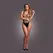Shots OUCH! Bodysuit Fishnet Pattern Black One Size Adjustable