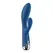 Satisfyer Spinning Rabbit 1 Blue - Rotating Head Vibrator, Silicone