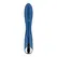 Satisfyer Spinning Rabbit 1 Blue - Rotating Head Vibrator, Silicone