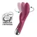 Satisfyer Spinning Rabbit 1 Vibrating Rotating Massager Red