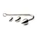 XR Brands Master Series Trainer Set with 3 Aluminum Alloy Plugs & Hook