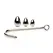 XR Brands Master Series Trainer Set with 3 Aluminum Alloy Plugs & Hook