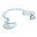 Master Series Dental Cheek Retractor Blue 4.5in Plastic Mouth Opener