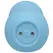 Euphoria Silicone Wand Vibrator Rechargeable Blue - Quiet Operation