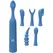 Doc Johnson iVibe Select iQuiver 7-Piece Multi-Functional Set Periwinkle
