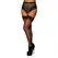 Oh La La Cheri High Waisted Mesh & Lace Garter Thong Black M