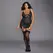 Fantasy Lingerie 3X Power Mesh Garter Slip with Fishnet Texture & G-string