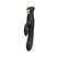 ZALO MOSE Intimate Device Rabbit Thruster Obsidian Black, Heated, Dual Motor