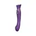 ZALO Queen PulseWave G-Spot Vibrator, Elegantno Zlatna i Swarovski Završnica