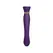 ZALO Queen PulseWave G-Spot Vibrator, Elegantno Zlatna i Swarovski Završnica