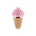 Sweet Treat Rotating Silicone Tongue Device - Pink, Compact Design