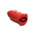 Kiss and Tell silikonski vibrirajući klitoralni stimulator crveni IPX6 USB