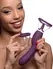 XR Brands Lickgasm 8-Mode Intimate Licking & Suction Device Purple