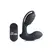 AT Power P-Stim 7X Hollow Prostate Plug Black Remote Control Silicone