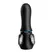 XR Brands Turbo Silicone Intimni Stimulator Glave, Punjenje, Crna