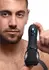 XR Brands Turbo Silicone Intimni Stimulator Glave, Punjenje, Crna