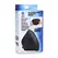 XR Brands Pleasure Stroke Silicone Vibrating Intimate Sleeve, Black