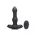 XR Brands Silicone Intimni Čep za Guranje i Vibraciju sa Daljinskim, Crni