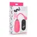 BANG Remote-Controlled Plush Intimate Egg 28-Speed Silicone, USB, Purple