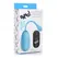BANG Plush Wireless Egg - 28 Speed Silicone Intimate Device, Violet