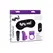 XR Brands 4-Piece Intimate Set for Couples - Silicone, Waterproof, USB
