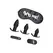 XR Brands Backdoor Adventure Kit 5-Piece Silicone Plug Set & Vibrating Bullet