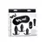 XR Brands Backdoor Adventure Kit 5-Piece Silicone Plug Set & Vibrating Bullet