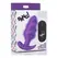 BANG Swirl Silicone Plug with 21 Modes & Remote Control, Black
