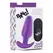 BANG Silicone Vibrirajući Čep sa Daljinskim, 21 Režim, Vodootporan