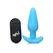 BANG Remote-Controlled Silicone Plug - 21-Mode, Waterproof, Black