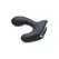XR Brands P-Pulse Silicone Intimni Masažer sa Daljinskim, 10 Režima, Crni