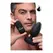 XR Brands Driller Vibrating Anal Plug with Remote, Black Silicone, Medium