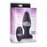 XR Brands Master Series Swell Plug Inflatable Vibrating Silicone Anal System