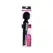 XR Brands Diamond Head Silicone Wand Massager Waterproof 24 Modes