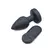XR Brands Silicone Vibrating LED Plug Large with Remote Control