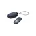 XR Brands Thunder Egg Silicone Intimate Device with Remote Control