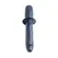 XR Brands Real Rechargeable Plug 10-Speed Waterproof Silicone Black