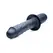 XR Brands Real Rechargeable Plug 10-Speed Waterproof Silicone Black