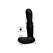 XR Brands Silikonski Motion System Plug sa Daljinskim Upravljanjem, Crni