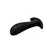 XR Brands Silicone Intimate Wellness Device Remote Control Black
