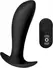 XR Brands Silicone Intimate Wellness Device Remote Control Black