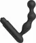 Trek Curved Silicone Prostate Massager Ergonomic Waterproof Black