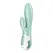 Satisfyer Air Pump Bunny 5 aplikacijom kontrolisan naduvavajući silikonski model roze