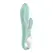 Satisfyer Air Pump Bunny 5 aplikacijom kontrolisan naduvavajući silikonski model roze