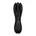 Rocks-Off Threesome 2 višeruki punjivi vibrator, roze, vodootporan