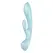 Satisfyer Triple Oh Rabbit-Style Vibrator i Massage Wand, Silikon, Roze