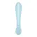 Satisfyer Triple Oh Rabbit-Style Vibrator i Massage Wand, Silikon, Roze