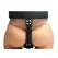 Strict Leather Black Adjustable Harness for Men with Plug Holder