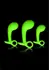 Ouch! Prostate Kit Set of 3 Glow-in-the-Dark Silicone Plugs